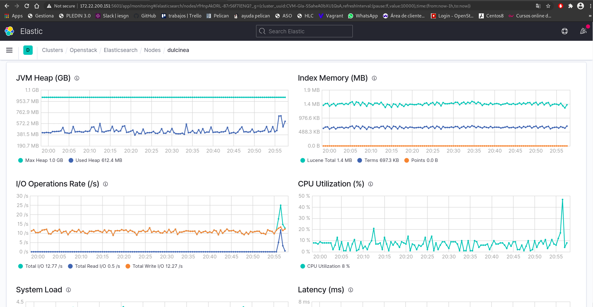 monitorizacion de dulcinea